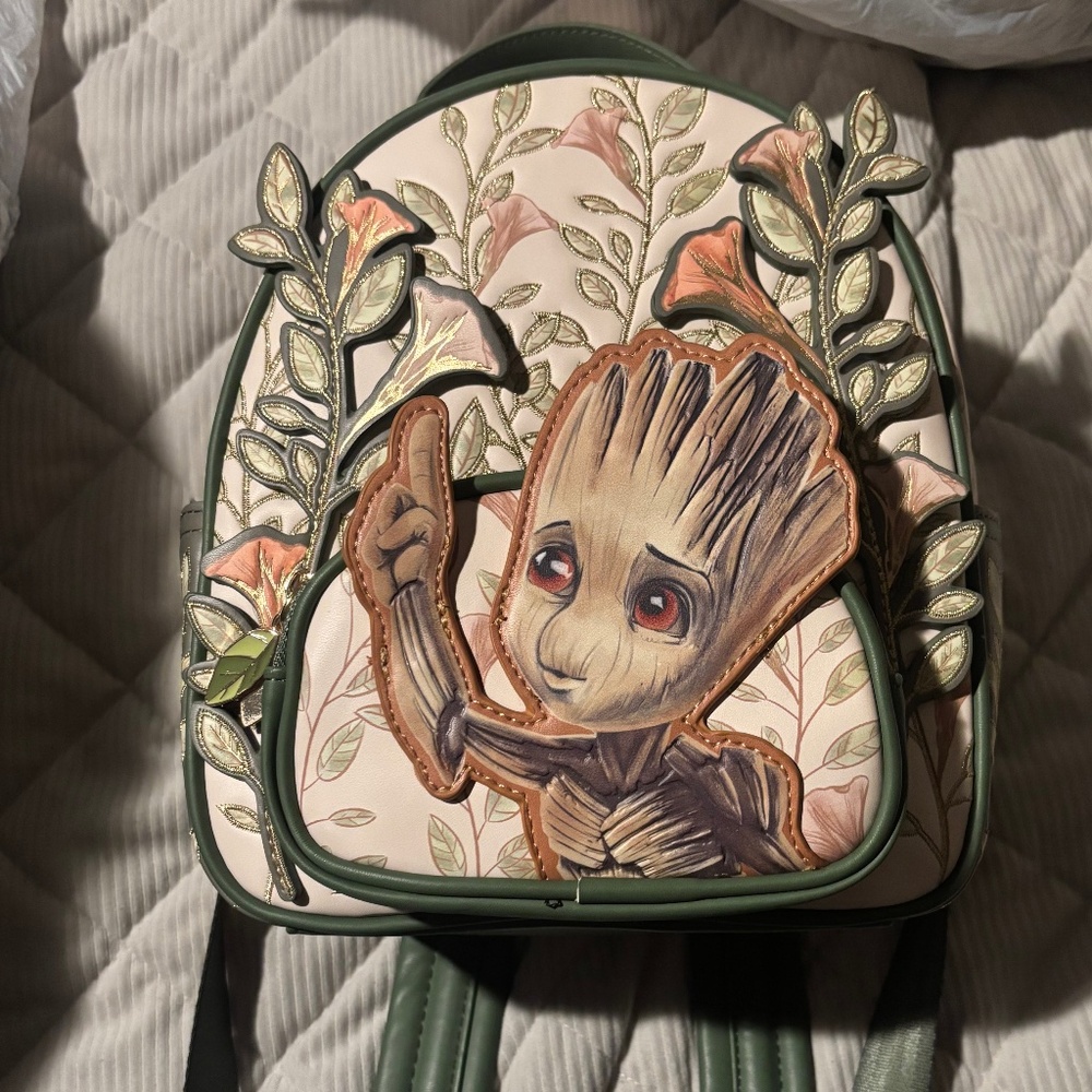 Loungefly BoxLunch exclusive Groot mini backpack